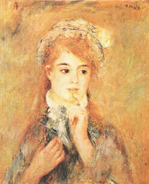 Pierre Renoir Ingenue Sweden oil painting art